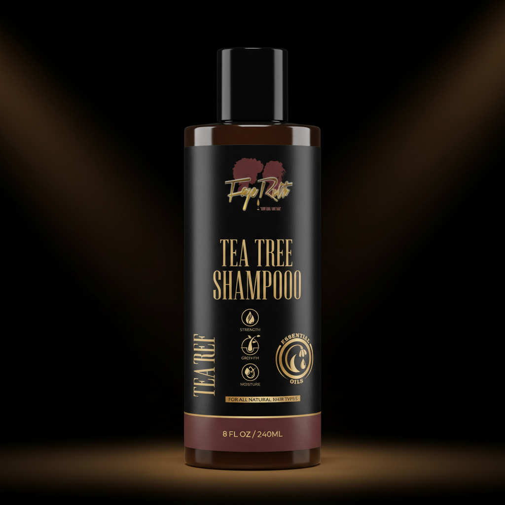 Tea Tree Shampoo 8oz - Faye Ruth
